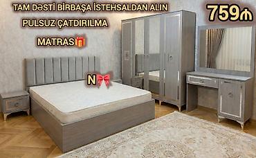 komod: Satılır: *Birbaşa istehsalçıdan yataq dəsti* Qeyd:*Dəst yenidir* — 1