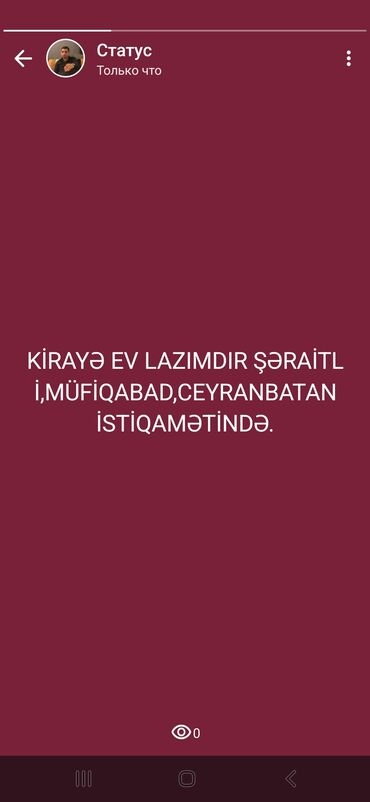 xocesende kiraye evler 2020: Kiraye ev lazimdir weraitli Muwfiqabad Ceyranbatan istiqameti,guzdekde