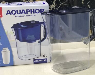 Qrafinlər və səhənglər: Su filteri "Akvafor" 💎Yenidir, orijinaldır, say çoxdur ✅4 litr — 2