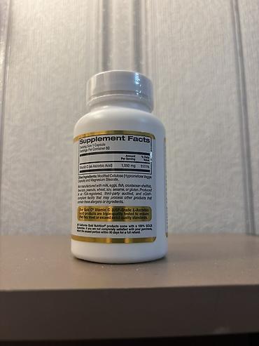 c vitamini tablet: Məhsul: California Gold Nutrition – Gold C Vitamin C, 1000 mg — 2