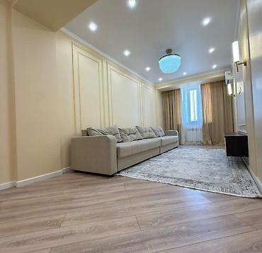 60: 2 комнаты, 60 м², Тунгуч мкр Элитка, 6 этаж, Дизайнерский ремонт — 1