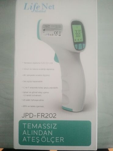 Termometrlər: İnfrared təmassızTermometr.Life Net Alman şirkətinin istehsalı,satış — 7