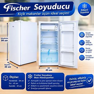 шампур: Fischer Soyuducu – kiçik məkanlar üçün ideal seçim! Ölçülər: - — 1