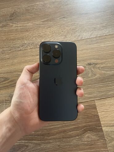 ноутбук бишкек бу: IPhone 15 Pro, Колдонулган, 256 ГБ, Blue Titanium, 85 %