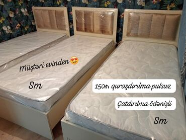 tək nəfərlik kravatlar: *Tek nəfərlik çarpayı* Rəng seçimi var . 📏ölçü 90/1m90 sm