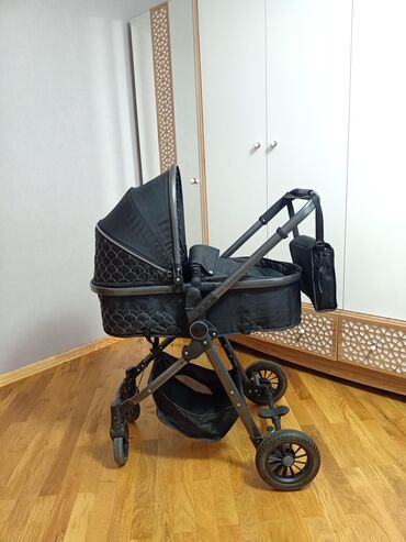 əkizlər və üçlüklər üçün easygo duo uşaq arabaları: Коляска 2в1
