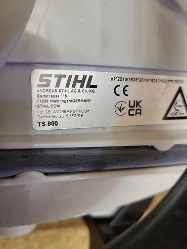kuknar agaci satisi: STIHL TS 800 benzinli kəsici (beton/asfalt/metal üçün) - Marka/model — 7