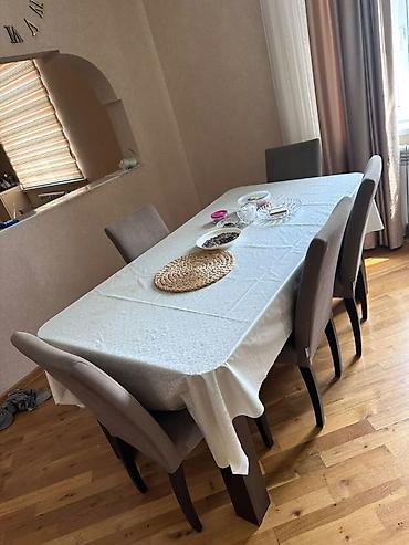 işlənmiş oturacaqlar: *150azn* Masa desti satılır.Tecili evdən çıxmalıdır.Unvan — 1