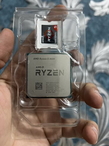 Prosessorlar: Prosessor AMD Ryzen 5 3600, 3-4 GHz, 6 nüvə, İşlənmiş