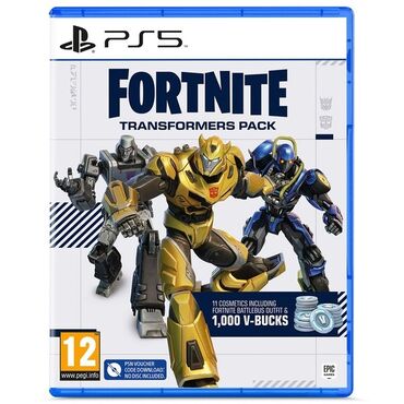 transformers: Playstation 5 üçün fortnite transformers pack oyunu. Yenidir, barter