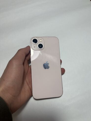 айфоны бу бишкек: IPhone 13, Колдонулган, 128 ГБ, Күлгүн, Коргоочу айнек, 90 %