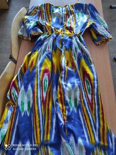 узбекская платье: S (EU 36), цвет - Синий