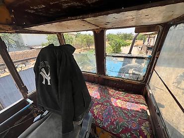 Самоходные косилки: Жатка для уборки сельскохозяйственных культур синего цвета — 4