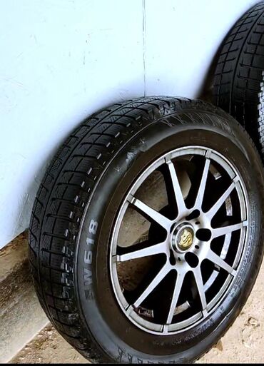 купить диск на 16: Дөңгөлөктөр монтажда 205 / 65 / R 16, Кыш, Комплект, Жеңил унаалар, Куйма, тешиктери - 5