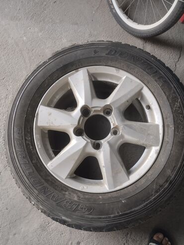 7 местные: Колеса в сборе 265 / 60 / R 18, Всесезонная, 1 шт, Внедорожные (АТ/МТ), Литые, отверстий - 6