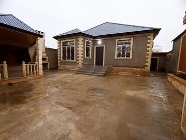 дом на длительный срок: 100 kv. m, 3 otaqlı, Kombi, Qaz, İşıq