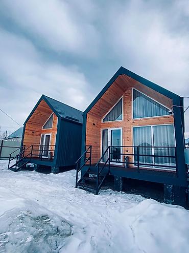 Посуточная аренда домов: •Guest house karakol •В городе Каракол •Барнхаус домики •Уютно, тепло — 15