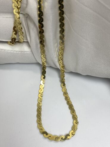 Цепочки: Цепь для бензопилы, Змейка, Проба 585, Унисекс, Новый — 5