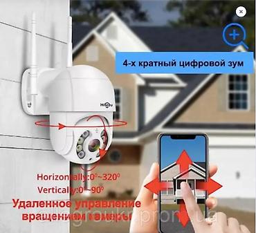 logitech 920: Уличная камера 8МП Wi-Fi приложение IcSee купольная Уличная Wi-Fi — 6