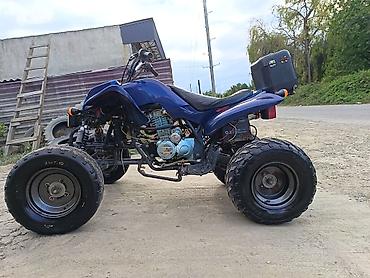 daewoo damas kredit: ATV / Kvadrovelosiped – mavi rəng - 4 təkərli off-road kvadro, ön — 1
