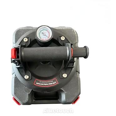 Sənaye tipli vakuum kran (suction lifter) – manometrli, ikiəlli