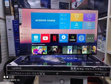 Телевизоры: Телик Телевизоры Samsung Android 13 с голосовым управлением, 55 — 2