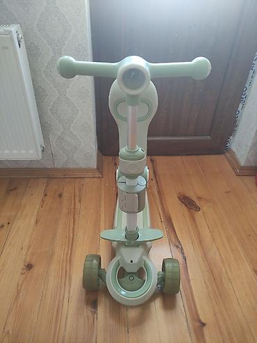 electric scooter qiymeti: Uşaq üçün 3 təkərli skuter – çoxfunksiyalı model - Rəng: açıq — 3