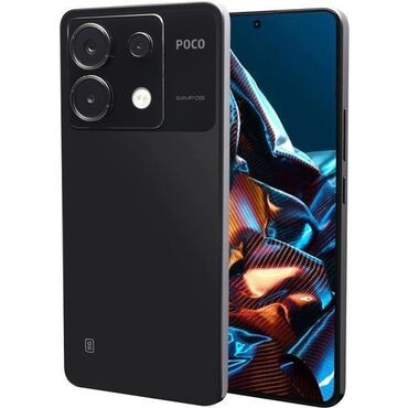 12 kabrolari: Poco X6, 256 GB, rəng - Qara, Sensor