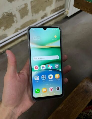 a 20 s: Redmi A5, 128 GB, rəng - Ağ, Barmaq izi