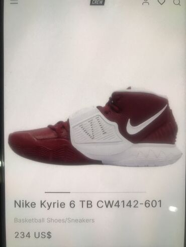 patike 36: Nike Kyrie 6 basketball sneakers. Original iz Amerike. Br 36(23cm