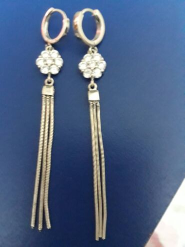 женские серебряные серьги: Серьги, Серебро