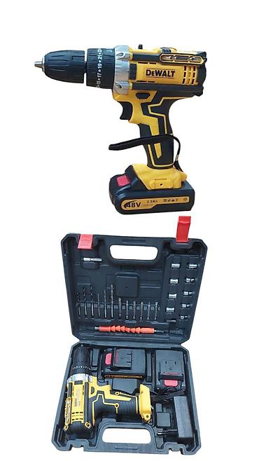 drel dəsti: №: 4091 Məhsulun adı: Akkumulyatorlu drel 45, 36V Brend: No Brand — 1