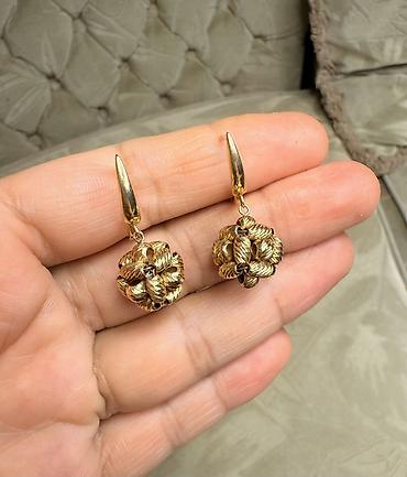 pandora sirqa: Sırğa, Pandora, Sarı qızıl, 585 Əyar, 387 g — 6