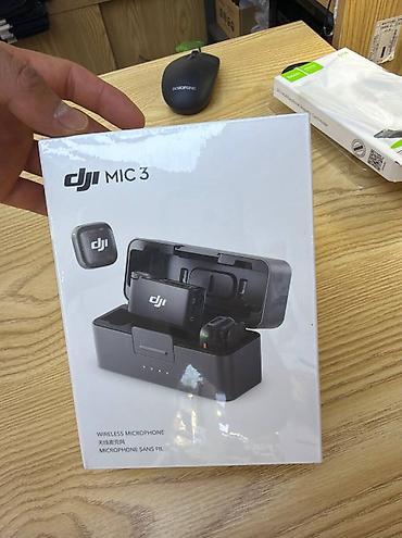 DJI Mic 3 — беспроводная микрофонная система для съёмки видео