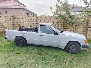traktor təkər: Unikal layihə əsasında pikapa çevrilmiş Mercedes-Benz W124 (sedan — 3