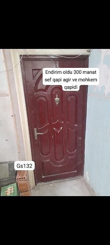 plasmas qapilar: Məhsul: Səf (dəmir) giriş qapısı Endirim oldu 300 manat Kodmələk eni — 1