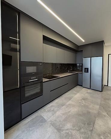 quxnu mebeli: Müasir dizaynlı mətbəx mebeli komplekti - Üslub: minimal və loft — 7