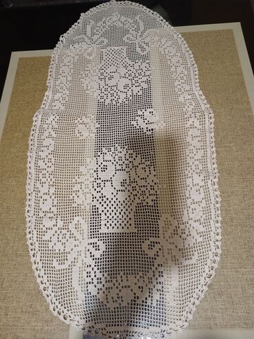 vitraze za zavese: Doilies, New, color - White