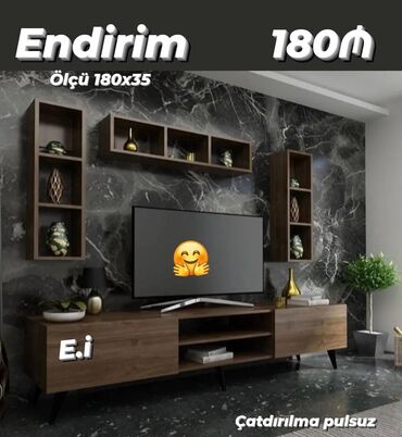 Mətbəx mebeli: TV stend yeni