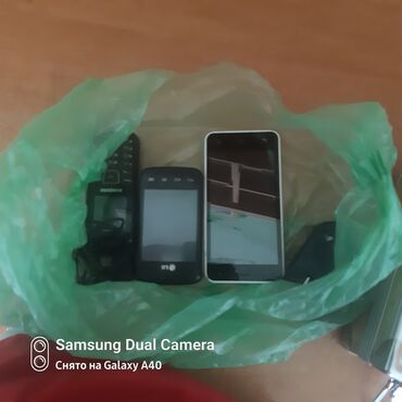 телефоны кнопочный: Samsung Galaxy A22, Б/у, цвет - Черный