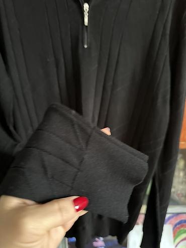 Свитера: Мужской джемпер Figo, размер M - Цвет: черный - Модель: с — 3