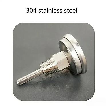 toplomer na celo: TERMOMETAR INDUSTRIJSKI SA NAVOJEM 1/4 FI 36MM | Inox termometar — 2