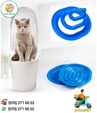 Bio-tualetlər və doldurucular: Pişiklər üçün tualet tərbiyəsi. Bu məhsulumuzla artıq sevimli — 7