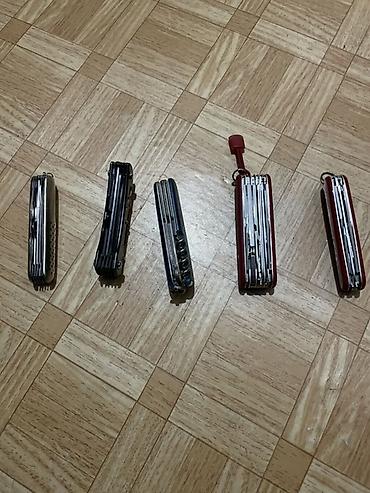 Спорт жана хобби: Набор складных многофункциональных ножей, 5 штук. В комплекте — 2