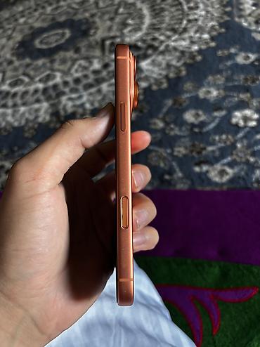 афон 10: IPhone 17 Pro Max, Б/у, 256 ГБ, Оранжевый, Защитное стекло, Чехол, Коробка, 98 % — 4