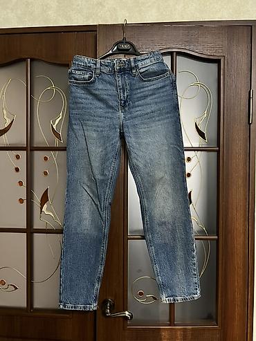 mind error jeans: Джинсы, Мом, Mango, Высокая талия, S — 1