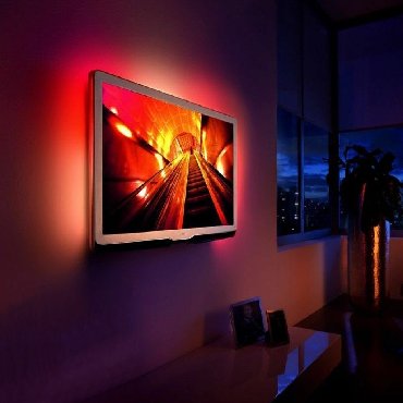 Televizori: Led traka za tv Povezivanje preko USB-a. RGB traka je samolepljiva. U — 6