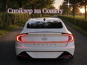 Спойлеры: Задний спойлер Hyundai Новый — 1