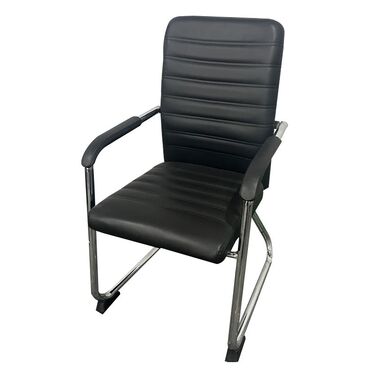 Офисные стулья: Офисный стул, цвет - Черный, Другой материал — 8