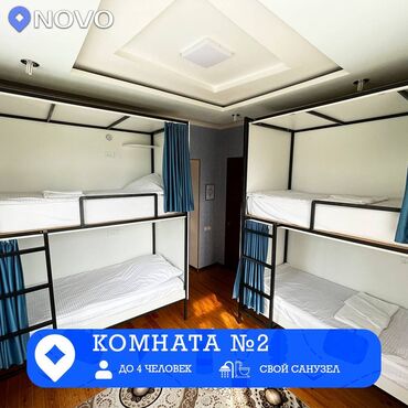 Посуточная аренда комнат: 222 м², С мебелью — 9